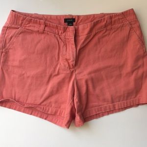 J. Crew chino shorts